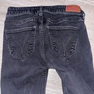 Hollister Black Low Rise Super Skinny Jeans 00R